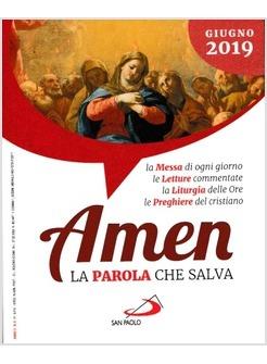 Amen. La parola che salva. Giugno 2019 (2019) - copertina