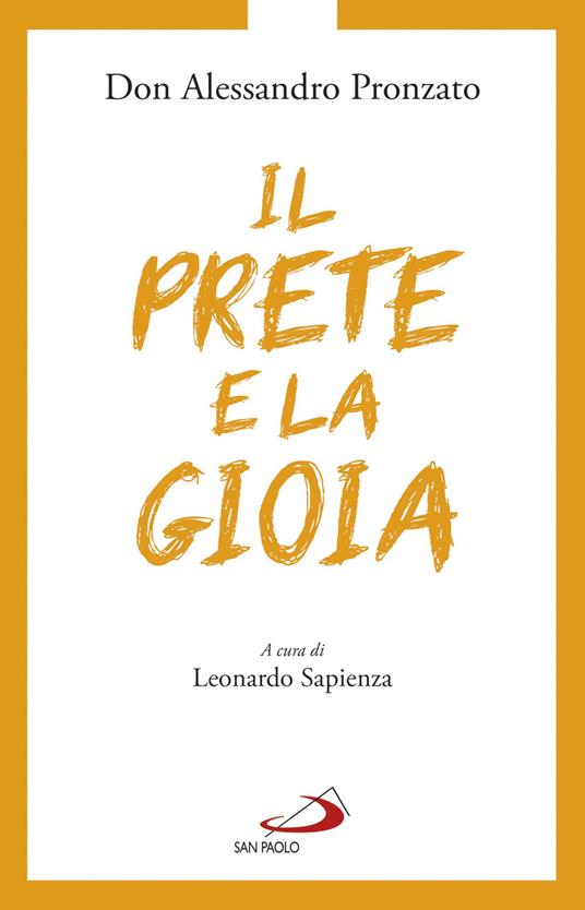 Il prete e la gioia - Alessandro Pronzato - copertina