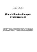 Contabilità analitica per organizzazione