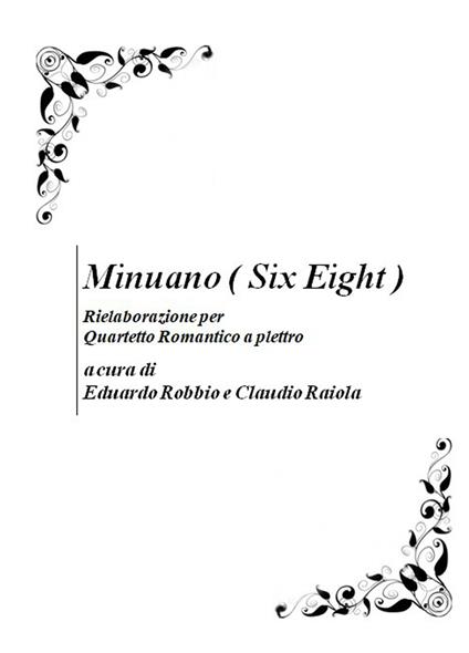 Minuano (six eight) - Eduardo Robbio - copertina