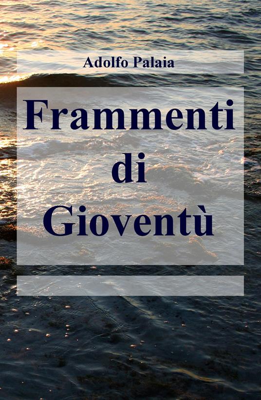 Frammenti di gioventù - Adolfo Palaia - copertina