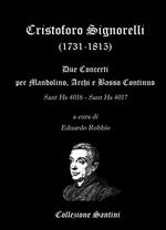 Cristoforo Signorelli. Concerti per mandolino, archi e basso continuo