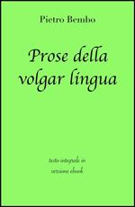 Prose della volgar lingua