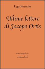 Ultime lettere di Jacopo Ortis