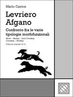 Levriero afgano. Confronto fra le varie tipologia morfofunzionali