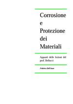 Corrosione e protezione dei materiali