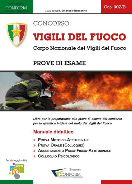 Concorso Vigili del Fuoco. Prove di esame - copertina