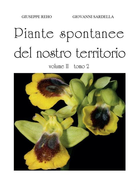 Piante spontanee del nostro territorio. Vol. 2\2 - Giuseppe Reho,Giovanni Sardella - copertina