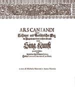 Ars cantandi di Giacomo Carissimi. Testo tedesco a fronte