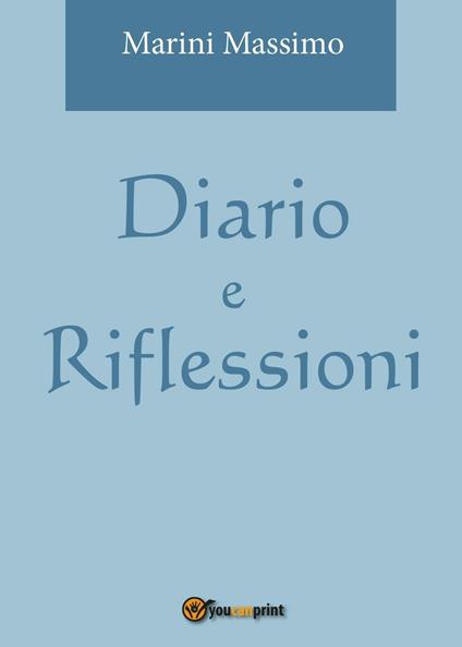 Diario e riflessioni - Massimo Marini - copertina