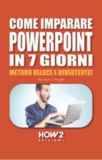 Come imparare PowerPoint in 7 giorni. Metodo veloce e divertente!