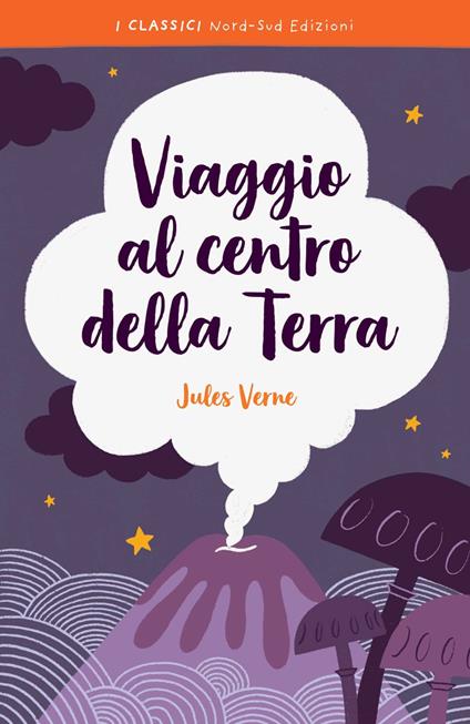 Viaggio al centro della terra - Jules Verne - copertina