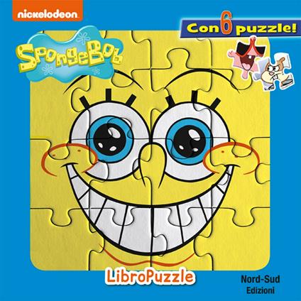 SpongeBob. Libro puzzle. Ediz. a colori - copertina