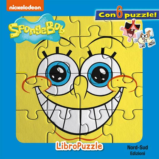 SpongeBob. Libro puzzle. Ediz. a colori - copertina