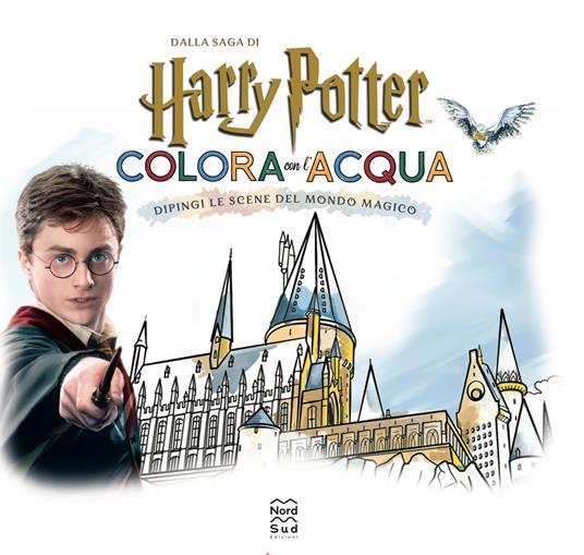 Harry potter. Colora con l'acqua. Con pennarello - Libro - Nord-Sud - J.K.  Rowling's wizarding world