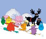 Barbapapà. La neve. Ediz. a colori