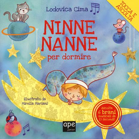 Ninne nanne per dormire. Ediz. a colori - Lodovica Cima - copertina