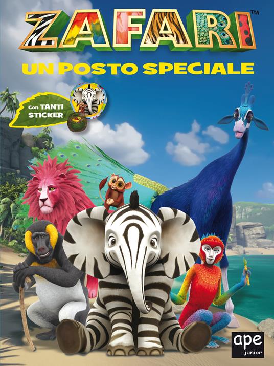 Un posto speciale. Zafari. Ediz. a colori - copertina