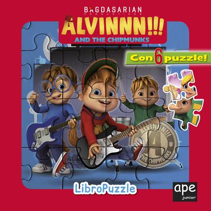 Alvinnn!!! and the Chipmunks. Libro puzzle. Ediz. a colori - copertina