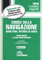 Codice della navigazione marittima, interna ed aerea