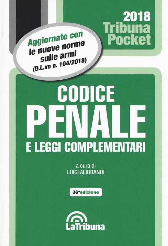 Codice penale e leggi complementari - copertina