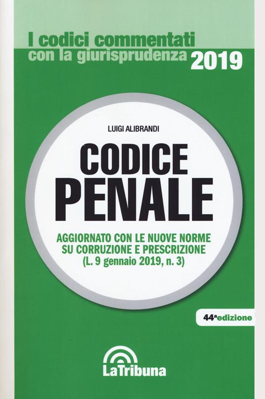 Codice penale - Luigi Alibrandi - copertina