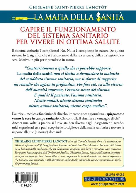 La mafia della sanità. Come liberarsi dall'industria farmaceutica e diventare sovrani della propria salute - Ghislaine Saint-Pierre Lanctôt - 2