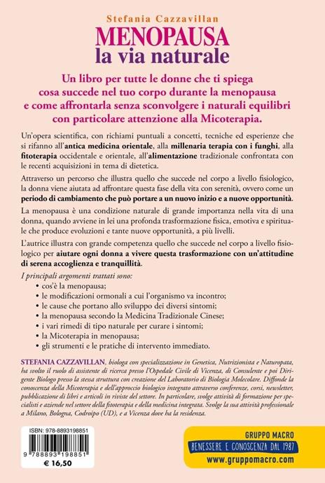 Menopausa la Via Naturale - Stefania Cazzavillan - 2