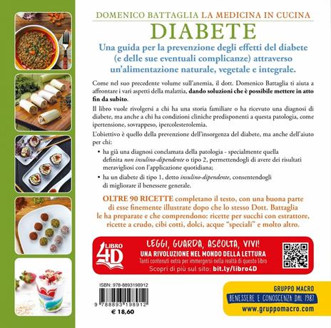 Diabete. Ricette curative e consigli alimentari. Scopri il cibo che guarisce. Con Contenuto digitale per download e accesso on line - Domenico Battaglia - 6