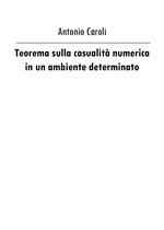 Teorema sulla casualità numerica in un ambiente determinato