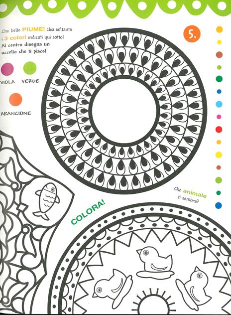 Il libro dei mandala. Una nuova attività rilassante & creativa. Ediz. a colori - 3