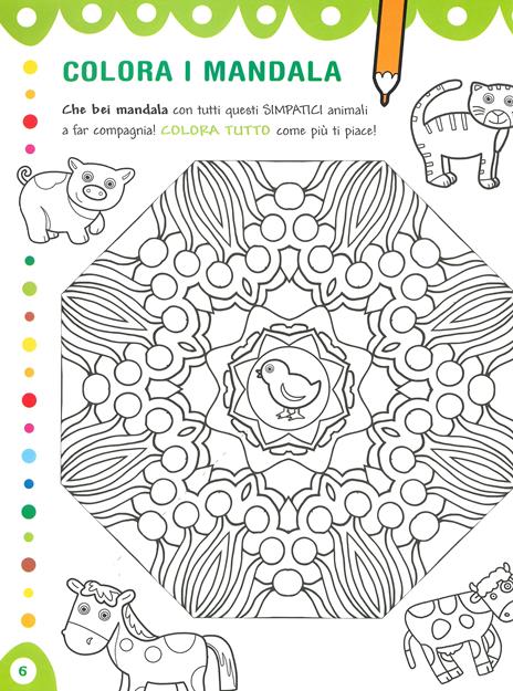 Il libro dei mandala. Una nuova attività rilassante & creativa. Ediz. a colori - 4