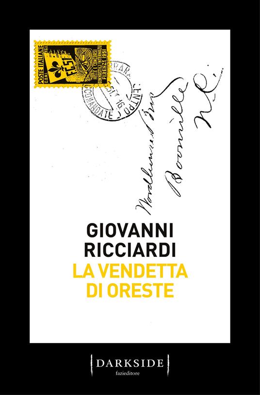 La vendetta di Oreste. La nuova indagine del commissario Ponzetti - Giovanni Ricciardi - copertina