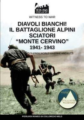 Diavoli bianchi! Il battaglione Alpini sciatori «Monte Cervino» 1941-1943 - Pierluigi Romeo Di Colloredo Mels - copertina