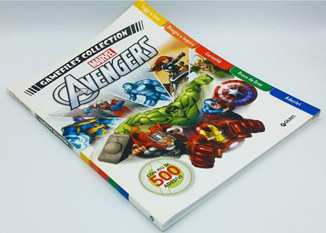 The Avengers. Gamesfiles collection. Con adesivi - 5