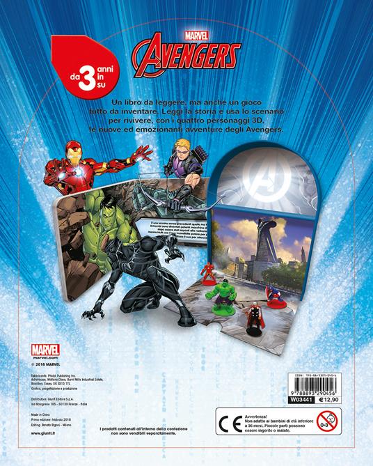 Avengers. Libro gioca kit. Ediz. a colori. Con gadget - 2