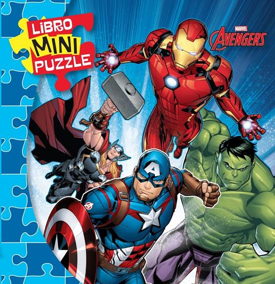 Avengers. Libro mini puzzle - copertina