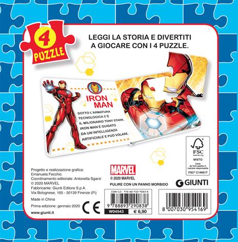 Avengers. Libro mini puzzle - 2