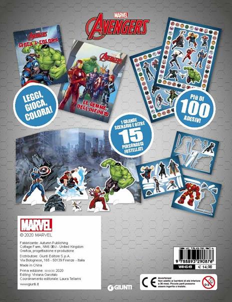 Marvel Avengers. Storie di latta. Ediz. a colori. Con gadget - 2