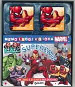 Marvel. Memo leggi e gioca. Supereroi. Ediz. a colori. Con 24 Carte