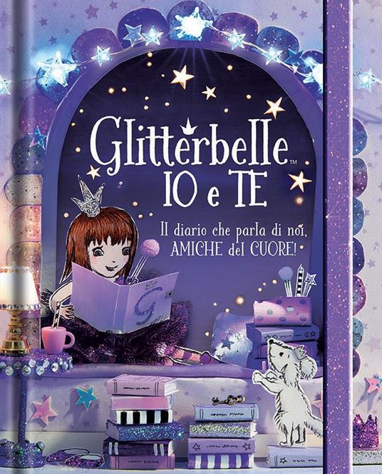 Glitterbelle io e te. Il diario che parla di noi, amiche del cuore! Ediz. illustrata - Gillian Henney,Harriet Muncaster - copertina