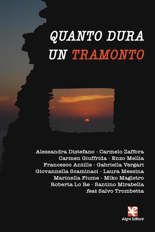 Quanto dura un tramonto - copertina