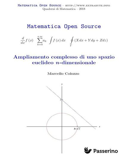 Ampliamento complesso di uno spazio euclideo n-dimensionale - Marcello Colozzo - ebook