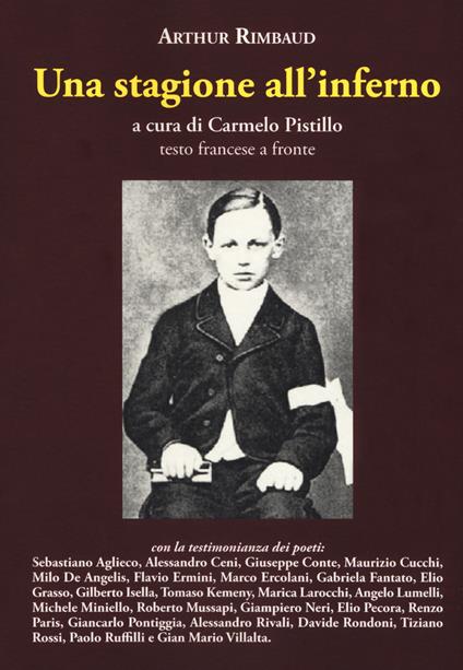 Una stagione all'inferno. Testo francese a fronte - Arthur Rimbaud - copertina