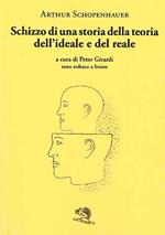 Schizzo di una storia della teoria dell'ideale e del reale. Testo tedesco a fronte