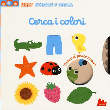 Cerca i colori. Maxi scorri e gioca. Ediz. a colori - Nathalie Choux - copertina