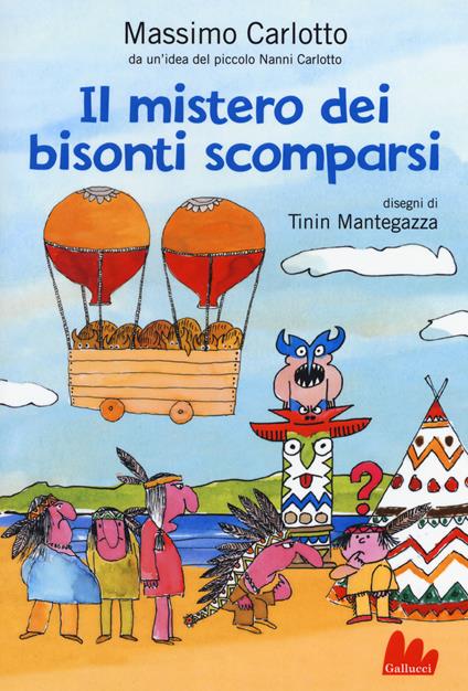 Il mistero dei bisonti scomparsi - Massimo Carlotto - copertina