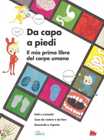 Da capo a piedi. Il mio primo libro del corpo umano. Fatti e curiosità. Cose da vedere e da fare. Domande e risposte. Ediz. a colori - Sophie Dauvois - copertina