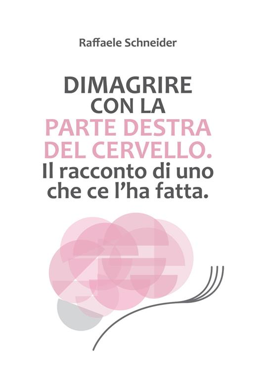 Dimagrire con la parte destra del cervello. Il racconto di uno che ce l'ha fatta - Raffaele Schneider - copertina