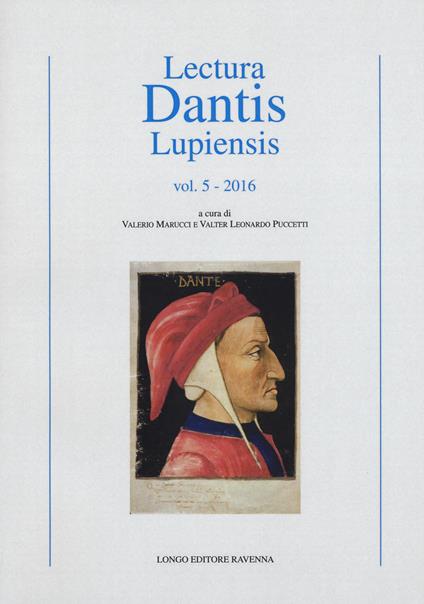 Lectura Dantis Lupiensis (2016). Vol. 5 - copertina